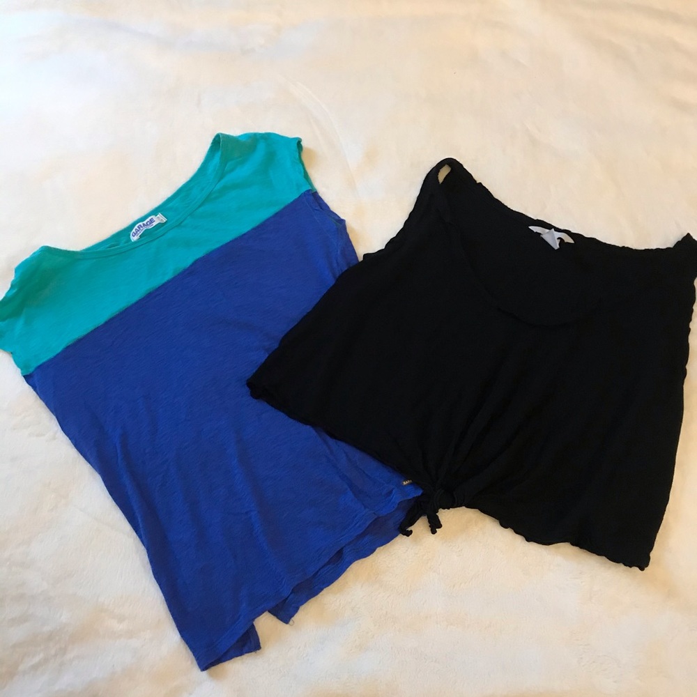 Lot of 2 crop tops
